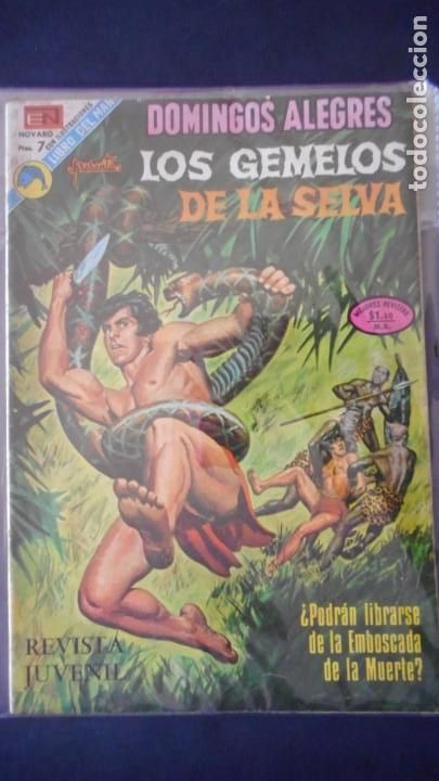 Tebeos: DOMINGOS ALEGRES N&ordm; 1004. LOS GEMELOS DE LA SELVA/ NOVARO - Foto 1