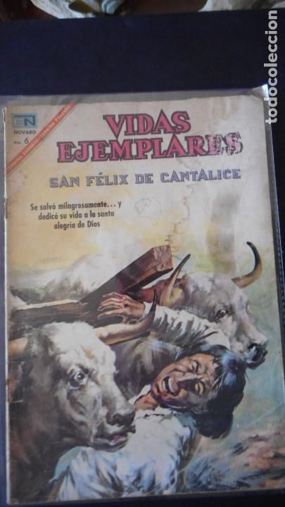 Tebeos: VIDAS EJEMPLARES N&ordm; 254 / NOVARO - Foto 1