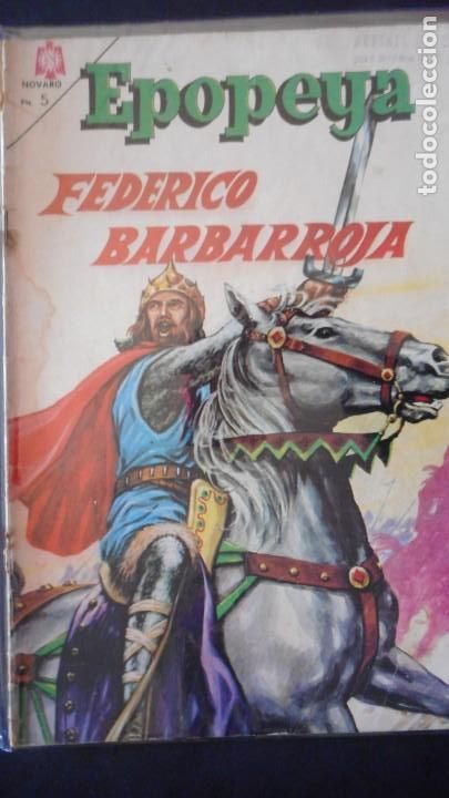 Tebeos: EPOPEYA N&ordm; 88 . BARBARROJA / NOVARO - Foto 1