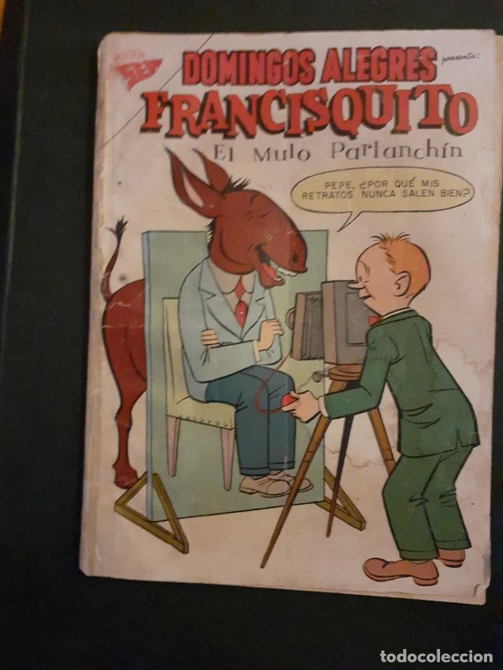 Tebeos: Domingos Alegres N&ordm; 215 Francisquito 1958 NOVARO - Foto 1