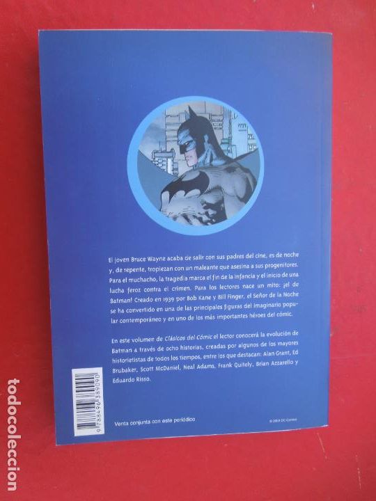 Tebeos: BATMAN - BOB KANE - CLASICOS DEL COMIC -2004 - Foto 2