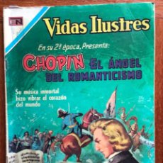 BDs: VIDAS ILUSTRES, Nº 231. NOVARO - 1970. CHOPIN EL ANGEL DEL ROMANTICISMO. Lote 311152623