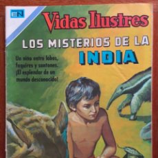 Tebeos: VIDAS ILUSTRES, Nº 248. NOVARO - 1970. LOS MISTERIOS DE LA INDIA. Lote 311153293