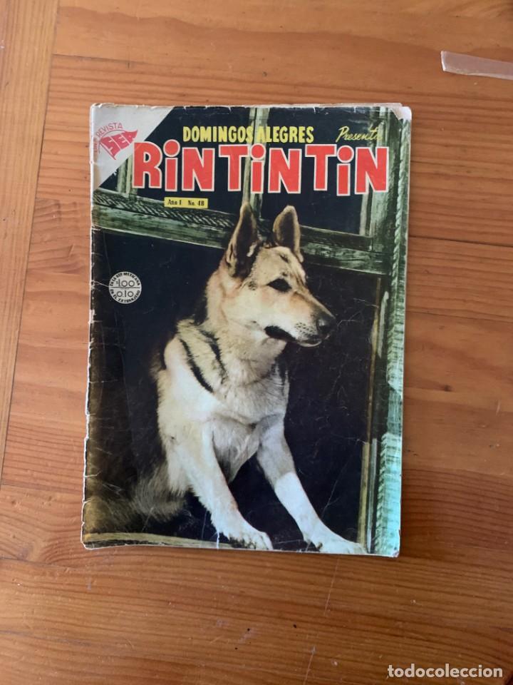 Tebeos: Domingos Alegres N&ordm; 48 Rin Tin Tin SEA 1955 NOVARO - Foto 1