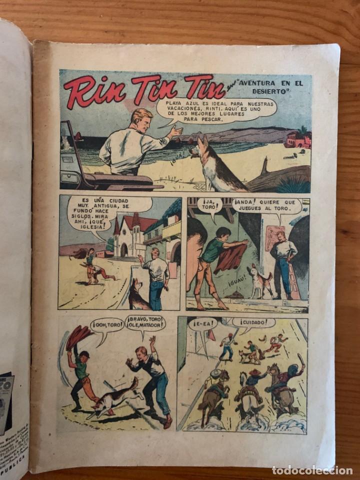 Tebeos: Domingos Alegres N&ordm; 48 Rin Tin Tin SEA 1955 NOVARO - Foto 2