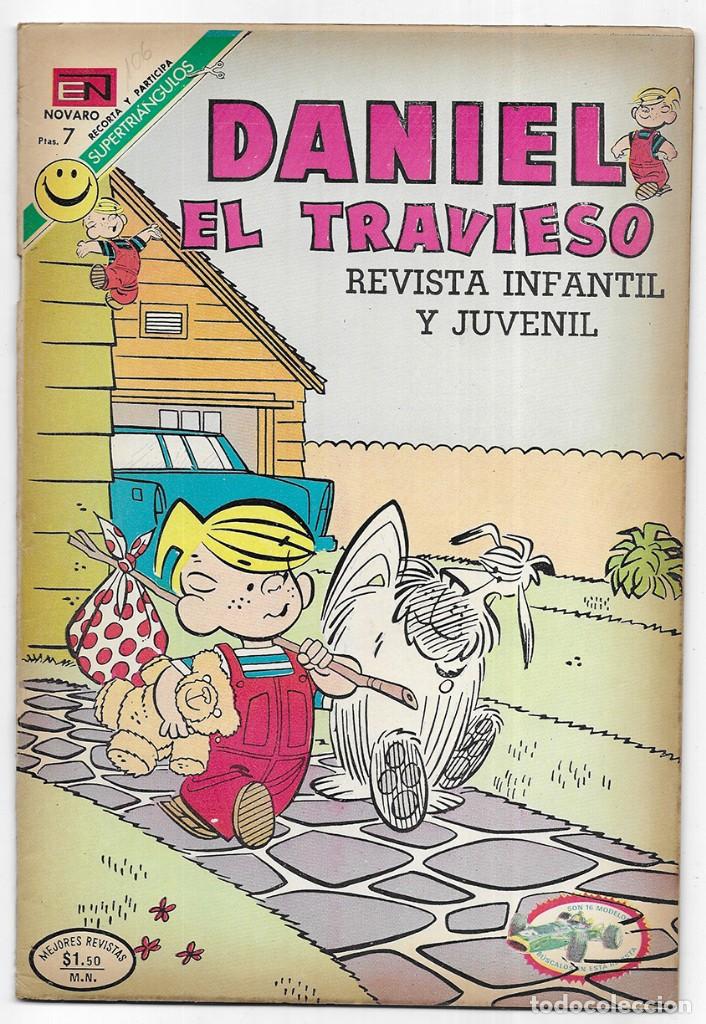 Tebeos: Daniel el Travieso. A&ntilde;o IX N&ordm;- 106 El Eclipse total de Sol. 1972 Novaro - Foto 1