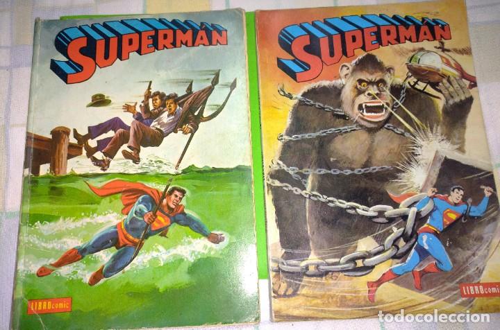 Tebeos: Superman,lote 2 libro-comic novaro N&ordm; 38 Y 10 - Foto 1