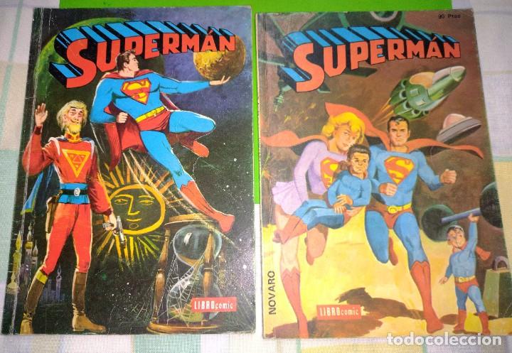 Tebeos: Superman,lote 2 libro-comic novaro N&ordm; 46 y 52 - Foto 1