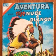 Tebeos: AVENTURA - EL JEFE NUBE BLANCA. Nº 2 - 901. EDITORIAL NOVARO - SERIE AGUILA. MEXICO - 1979.. Lote 315823378