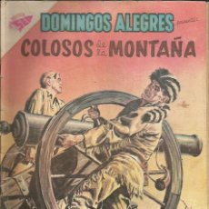Tebeos: DOMINGOS ALEGRES COLOSOS DE LA MONTAÑA NÚMERO 291 AÑO 1959 LEER DESCRIPCIÓN. Lote 323469023