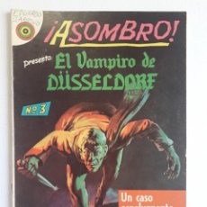 Tebeos: ASOMBRO N° 3 - EL VAMPIRO DE DÜSSELDORF - ORIGINAL EDITORIAL NOVARO. Lote 325961583