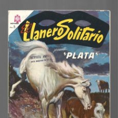 BDs: EL LLANERO SOLITARIO 145: PLATA, 1965, NOVARO, MUY BUEN ESTADO. COLECCIÓN A.T.. Lote 327039228