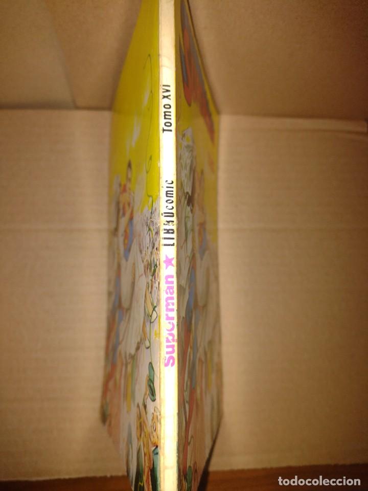 Tebeos: SUPERMAN TOMO XVI LIBRO COMIC 16 NOVARO LIBROCOMIC - Foto 2