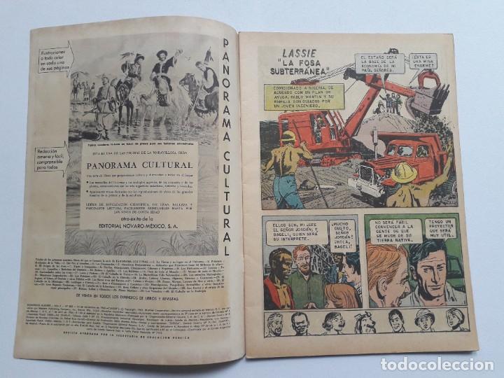 Tebeos: Domingos alegres n&deg; 502 - Lassie! - original editorial Novaro - Foto 2