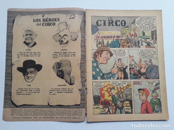 Tebeos: Domingos alegres n&deg; 227 - El circo - original editorial Novaro - Foto 2