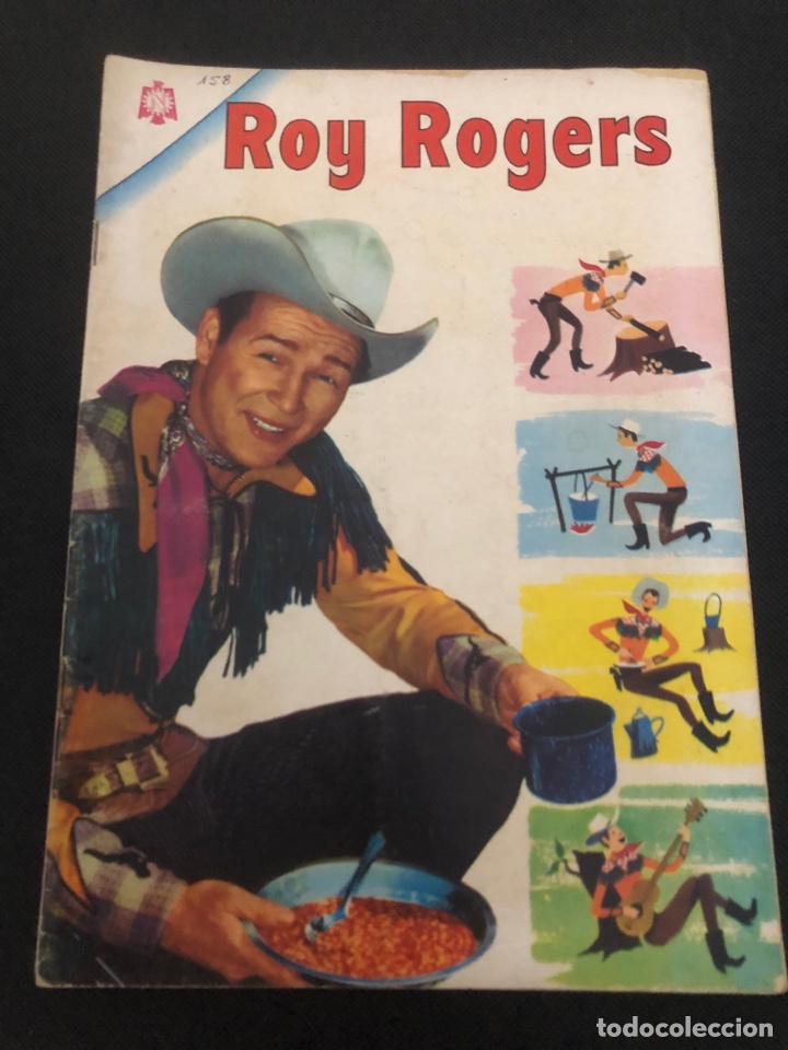 Tebeos: COMIC ROY ROGERS EDITORIAL NOVARO N&ordm; 158 - Foto 1
