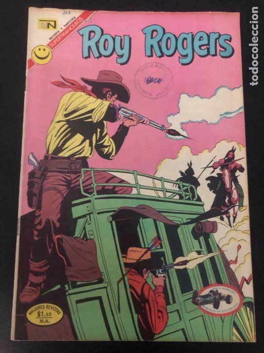 Tebeos: COMIC ROY ROGERS EDITORIAL NOVARO N&ordm; 268 - Foto 1