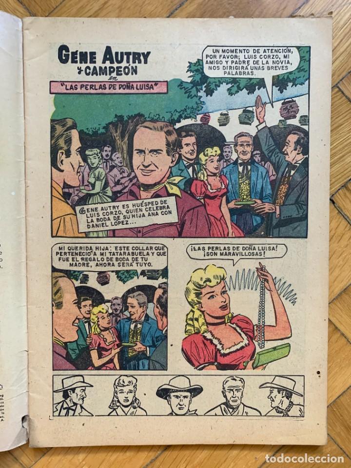 Tebeos: Gene Autry n&ordm; 40 - Buen Estado - Foto 3