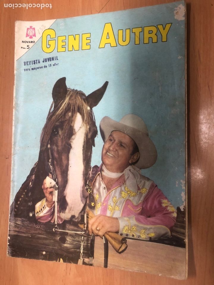 Tebeos: COMIC EDITORIAL NOVARO GENE AUTRY N&ordm; 153 - Foto 1