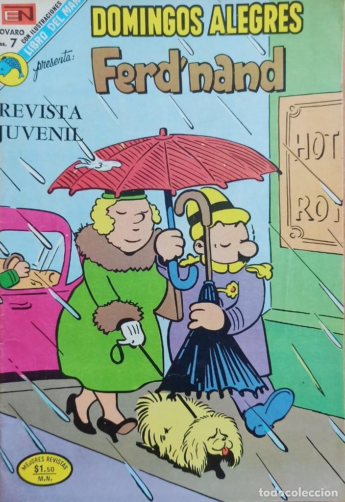 Tebeos: DOMINGOS ALEGRES FERDNAND - EDITORIAL NOVARO 1954 BUEN ESTADO. - Foto 1