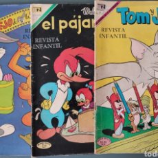 Tebeos: 3 COMICS PERSONAJES ANIMADOS 1969 ED NOVARO. Lote 355036648