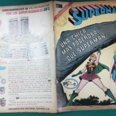 Tebeos: SUPERMAN Nº 850. EDITORIAL NOVARO 1972.. Lote 358550800
