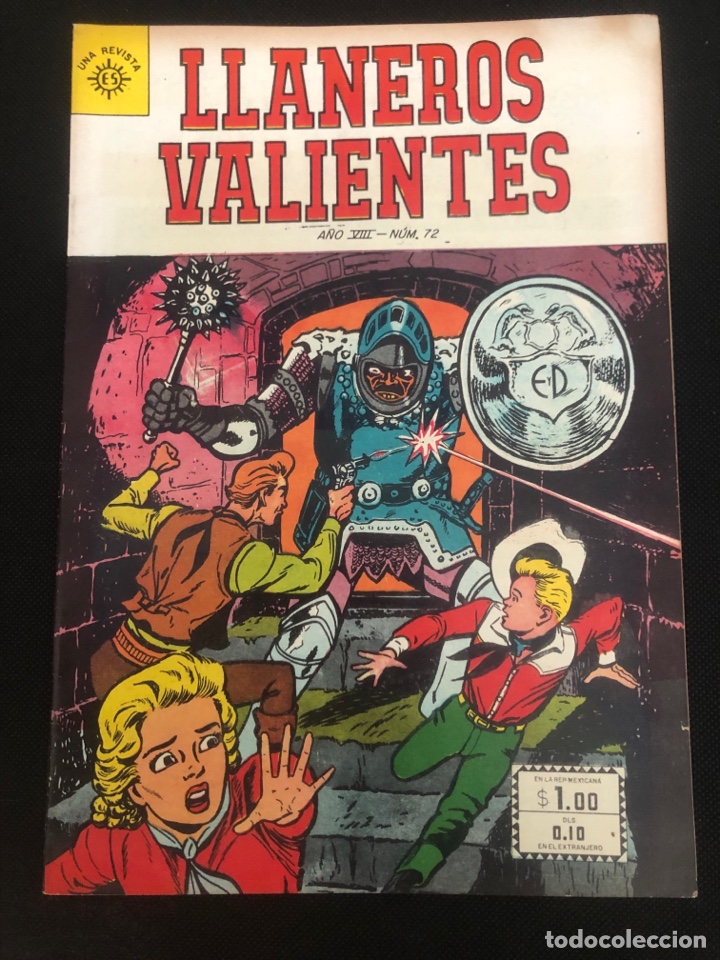 Tebeos: COMIC LLANEROS VALIENTES N&ordm; 72 EDITORIAL SOL - Foto 1