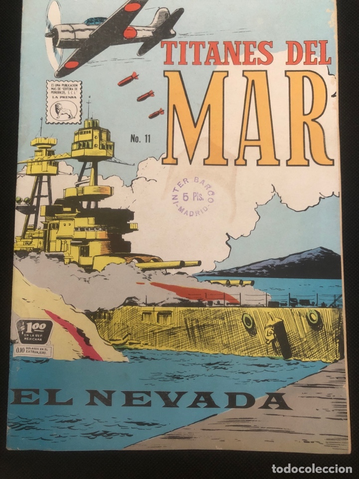 Tebeos: COMIC TITANES DEL MAR N&ordm; 11 EDITORIAL LA PRENSA - Foto 1