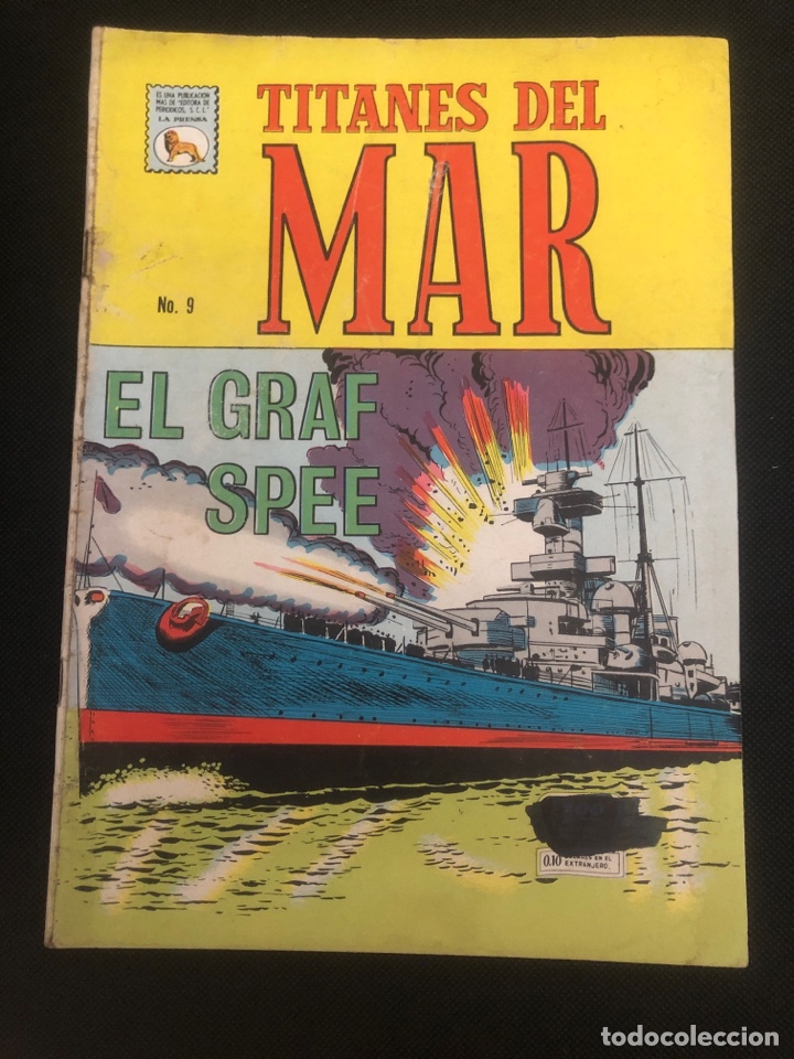 Tebeos: COMIC TITANES DEL MAR N&ordm; 9 EDITORIAL LA PRENSA - Foto 1