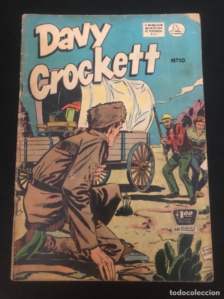 Tebeos: COMIC DAVY CROCKETT N&ordm; 10 EDITORIAL LA PRENSA - Foto 1