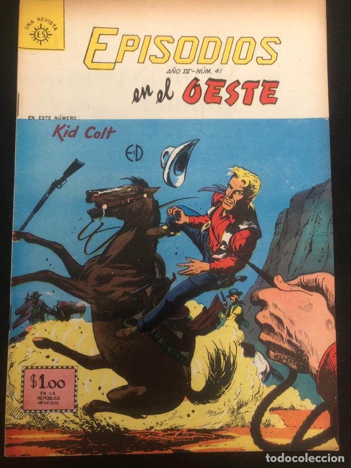 Tebeos: COMIC EPISODIOS EN EL OESTE N&ordm; 41 EDITORIAL SOL - Foto 1