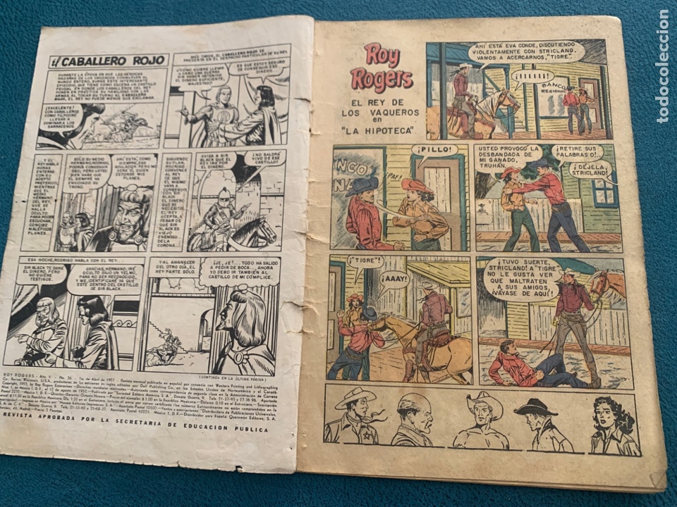 Tebeos: Tebeo roy rogers y tigre n&ordm; 56 - Foto 2