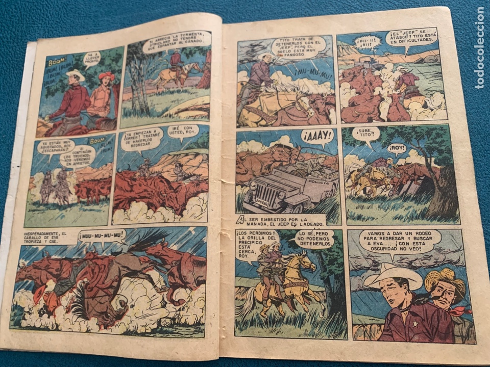 Tebeos: Tebeo roy rogers y tigre n&ordm; 56 - Foto 3