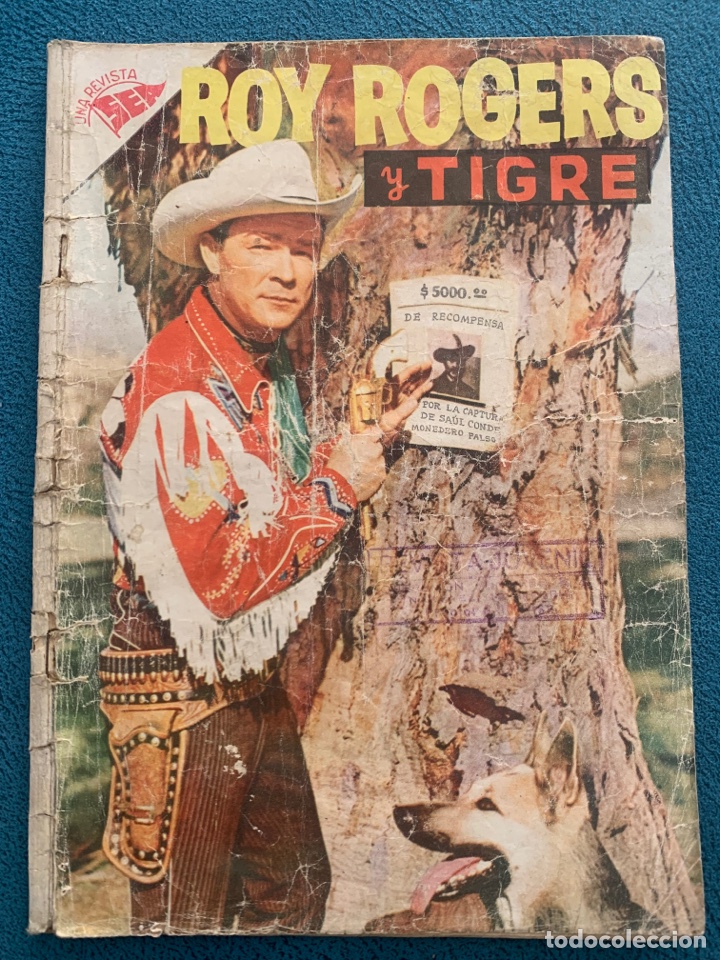 Tebeos: Tebeo roy rogers y tigre n&ordm; 56 - Foto 1