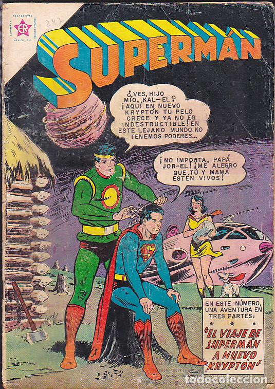 Tebeos: COMIC COLECCION SUPERMAN N&ordm; 247 NOVARO - Foto 1