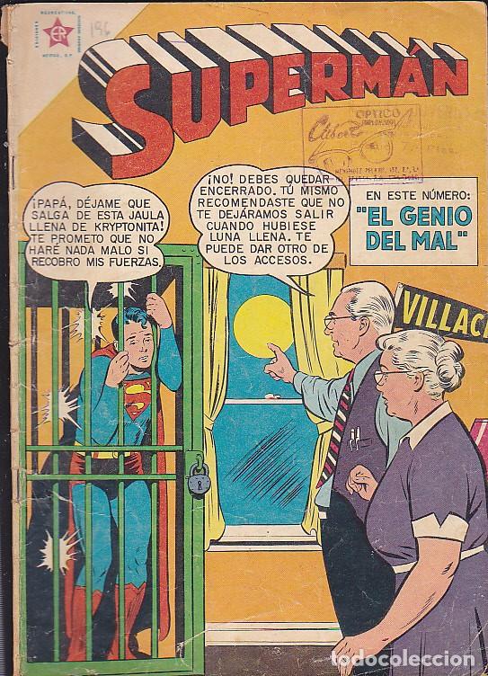 Tebeos: COMIC COLECCION SUPERMAN N&ordm; 196 NOVARO - Foto 1