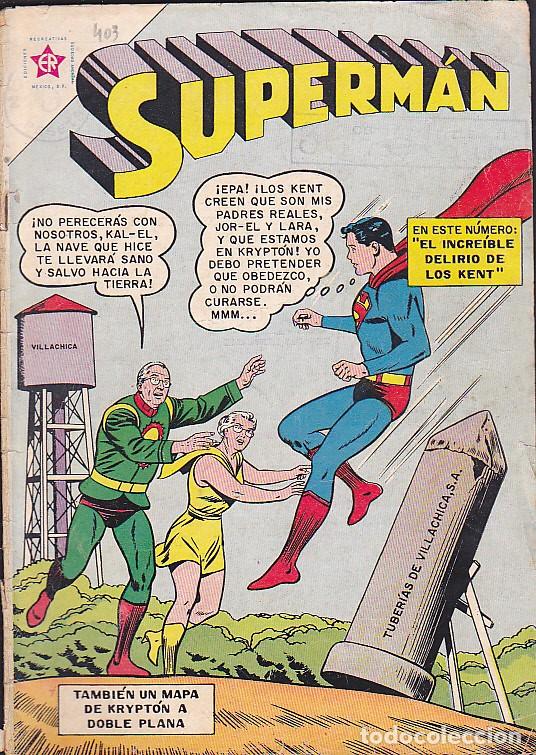 Tebeos: COMIC COLECCION SUPERMAN N&ordm; 403 NOVARO - Foto 1