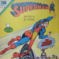 Tebeos: SUPERMAN - Nº 2-1100 - REVISTA JUVENIL - SERIE ÁGUILA - EDITORIAL NOVARO 1977. Lote 362873915