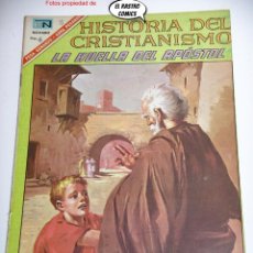 Tebeos: HISTORIA DEL CRISTIANISMO Nº 8, LA HUELLA DEL APÓSTOL, ED. NOVARO AÑO 1967, ER, 6F. Lote 362977515