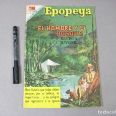 Tebeos: EPOPEYA. EL HOMBRE Y EL BOSQUE. REVISTA JUVENIL. EDITORIAL NOVARO