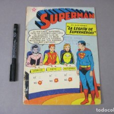 Tebeos: COMIC DE SUPERMAN. LA LEGIÓN DE LOS SUPERHEROES. EDITORIAL NOVARO. AÑO VIII. Nº 197. 1959. Lote 364415211