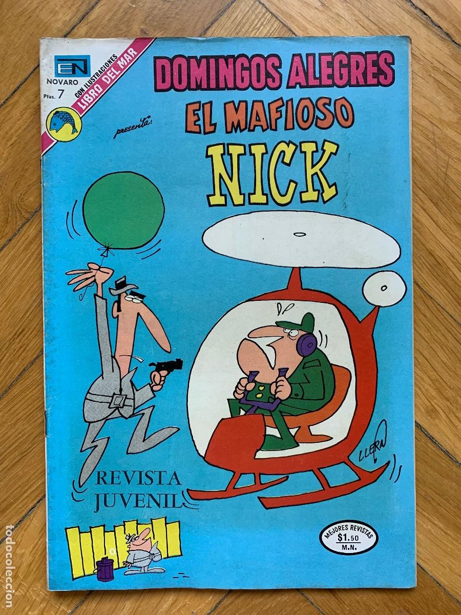 Tebeos: Domingos Alegres n&ordm; 988: El Mafioso Nick - D2 Muy Buen Estado - Foto 1