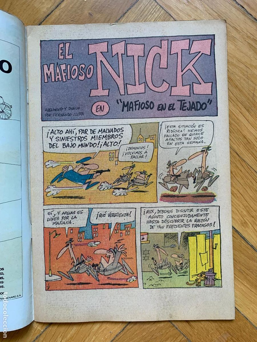 Tebeos: Domingos Alegres n&ordm; 988: El Mafioso Nick - D2 Muy Buen Estado - Foto 2