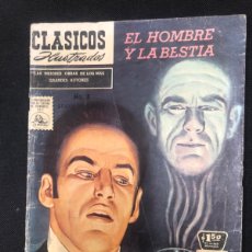 Tebeos: COMIC CLASICOS ILUSTRADOS Nº8 EL HOMBRE Y LA BESTIA DR JEKYLL Y HYDE EDITORIAL LA PRENSA. Lote 366375086