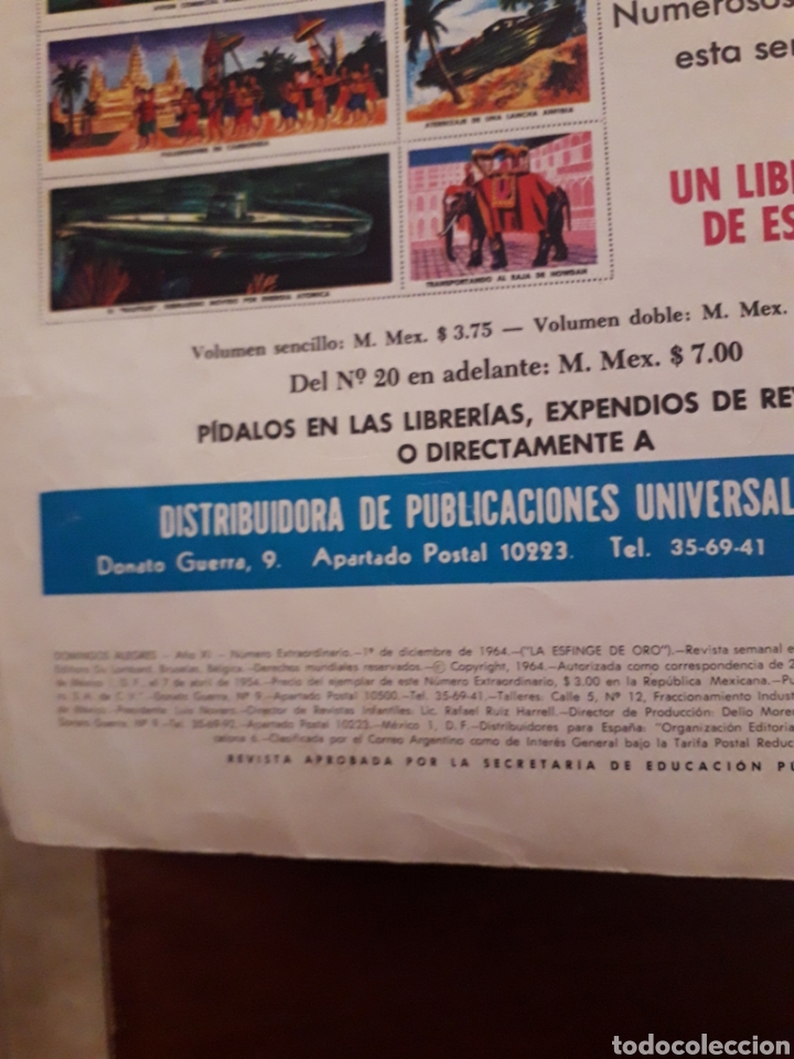 Tebeos: Domingos Alegres num extraordinario. La esfinge de oro - Foto 3