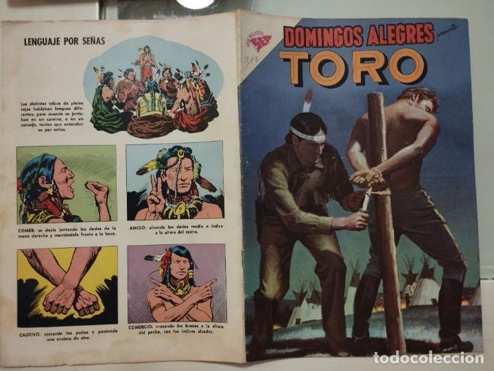Tebeos: DOMINGOS ALEGRES. TORO. N&ordm; 313 . a&ntilde;o 1960 - Foto 1