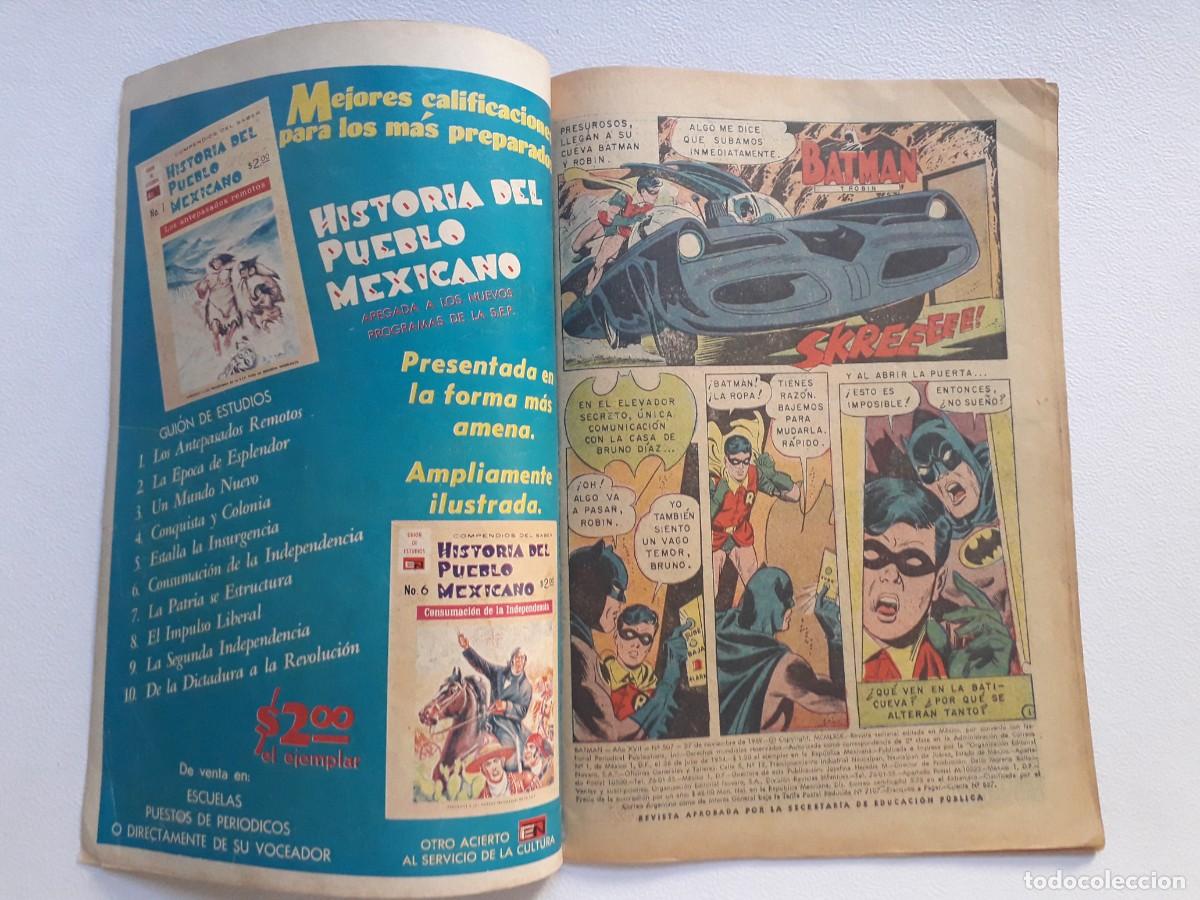 Tebeos: Batman n&deg; 507 con Robin - original editorial Novaro - Foto 2