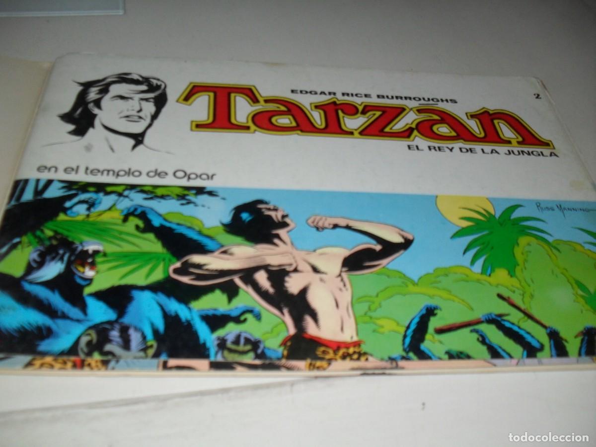 Tebeos: PORTADA TARZAN N&ordm;2:EN EL TEMPLO DE OPAR,1978.IMPECABLE. - Foto 1