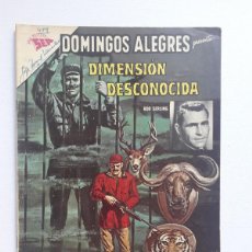 Tebeos: DOMINGOS ALEGRES N° 489 - DIMENSIÓN DESCONOCIDA - ORIGINAL EDITORIAL NOVARO