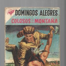 Giornalini: DOMINGOS ALEGRES 264: COLOSOS DE LA MONTAÑA, 1959, NOVARO. COLECCIÓN A.T.